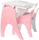 Комплект мебели с детским столом Tech Kids Зима-лето 14-317 (розовый) - 