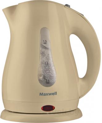 Электрочайник Maxwell MW-1025 - в бежевом цвете