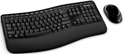 Клавиатура+мышь Microsoft Wireless Comfort Desktop 5000 (CSD-00017) - общий вид