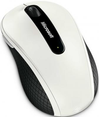 Мышь Microsoft Wireless Mobile Mouse 4000 White - общий вид