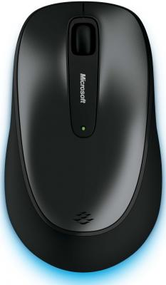 Клавиатура+мышь Microsoft Wireless Desktop 2000 / M7J-00012 (черный) - вид мыши
