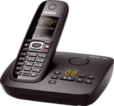 Беспроводной телефон Gigaset C595 - общий вид (черный)