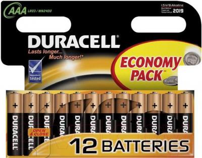 

Комплект батареек Duracell, Basic LR03