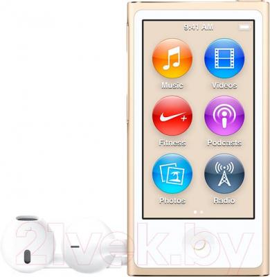 MP3-плеер Apple iPod nano 16Gb MKMX2 (золотой)