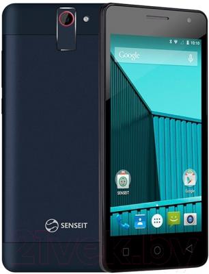 Смартфон Senseit E400 (синий)