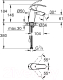 Миниатюра изображения товара Смеситель GROHE Eurosmart 33188002