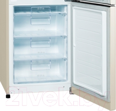 Холодильник с морозильником LG GA-E409SERA