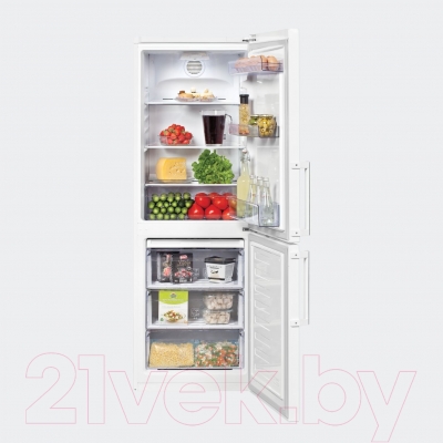 Холодильник с морозильником Beko RCNK295E21W
