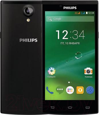 Смартфон Philips S398 (черный)