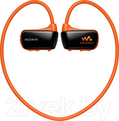 Наушники-плеер Sony NWZ-W274S (8Гб, оранжевый)