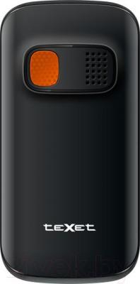 Мобильный телефон Texet TM-B116 (черный) - вид сзади