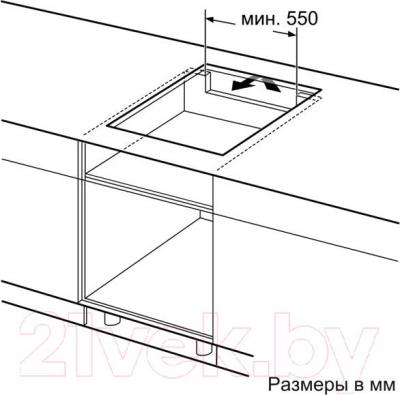 Индукционная варочная панель Bosch PIT651F17E