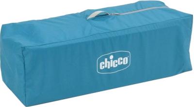 Кровать-манеж Chicco Easy Sleep (Light Blue) - манеж в сложенном виде в сумке-переноске