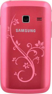 Смартфон Samsung Galaxy Y Duos / S6102 (розовый) - задняя панель