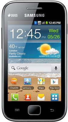 Смартфон Samsung Galaxy Ace Duos / S6802 (черный) - общий вид