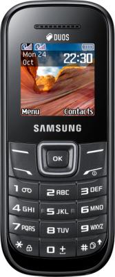 Мобильный телефон Samsung E1202 (черный) - общий вид