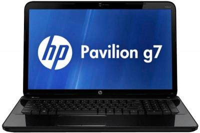 Ноутбук HP Pavilion g7-2202er (C0W98EA) - фронтальный вид
