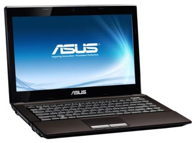 Ноутбук Asus K43TK-VX033D - общий вид