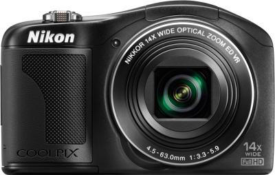 Компактный фотоаппарат Nikon COOLPIX L610 Black - общий вид