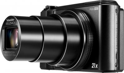Компактный фотоаппарат Samsung WB850F (EC-WB850FBPBRU) Black - вид сбоку
