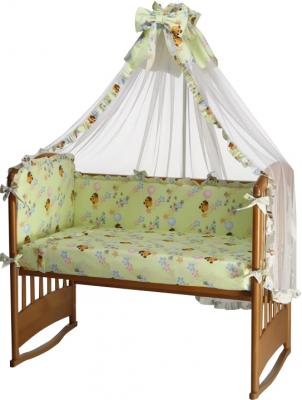 Комплект постельный для малышей Perina Роза Р7-02.1 (Винни салатовый) - общий вид