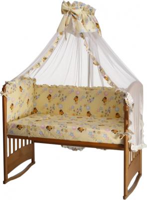 Комплект постельный для малышей Perina Роза Р6-02.2 (Винни бежевый) - балдахин в комплект не входит