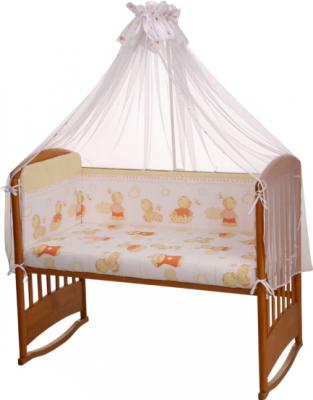 Комплект постельный для малышей Perina Ева Е6-01.2 (Мишки) - балдахин в комплект не входит