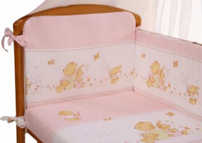 Комплект постельный для малышей Perina ФЕЯ Ф7-01.3 (Лето розовый) - общий вид