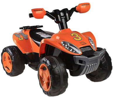 Детский квадроцикл Полесье Molto Elite 3 / 35899 (оранжевый) - общий вид
