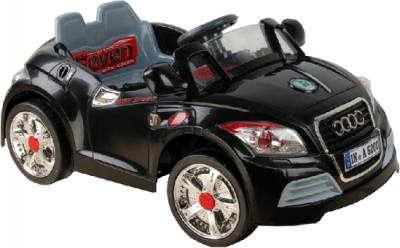 Детский автомобиль KinderKraft ChuChu Audi TT Black - общий вид