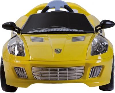 Детский автомобиль KinderKraft ChuChu Ferrari Yellow - вид спереди