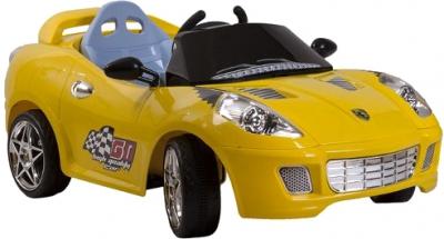 Детский автомобиль KinderKraft ChuChu Ferrari Yellow - общий вид