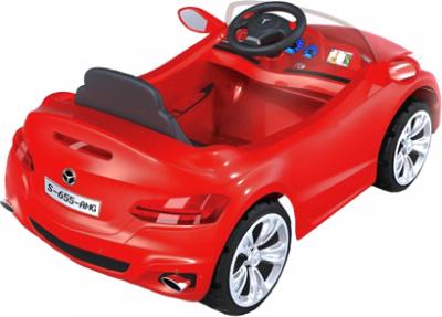 Детский автомобиль KinderKraft ChuChu Mercedes Red - вид сзади