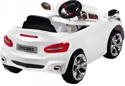 Детский автомобиль KinderKraft ChuChu Mercedes White - вид сзади