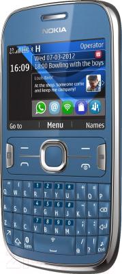 Мобильный телефон Nokia Asha 302 Midnight Blue