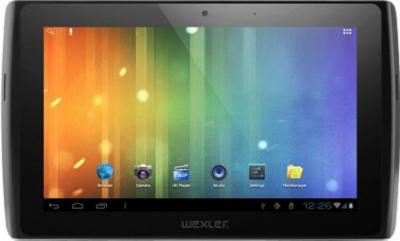 Планшет Wexler TAB 7i 8GB (Black) - фронтальный вид