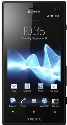 Смартфон Sony Xperia Acro S (LT26w) Black - общий вид