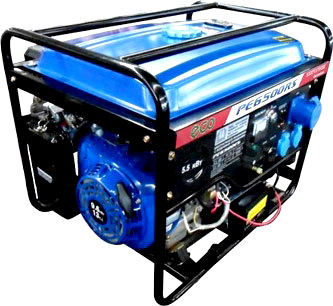 Бензиновый генератор Eco PE 6500 RS - общий вид