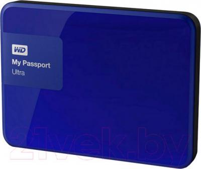 Внешний жесткий диск Western Digital My Passport Ultra 1TB Blue (WDBGPU0010BBL-EESN) 