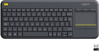 Клавиатура Logitech Wireless Touch Keyboard K400 Plus Black / 920-007147 - 