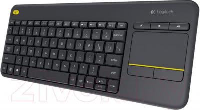 

Клавиатура Logitech, Wireless Touch Keyboard K400 Plus Black / 920-007147