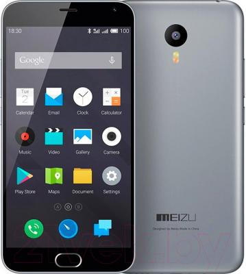 Смартфон Meizu M2 Note (16GB, серый)