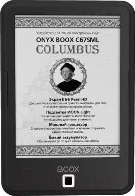 Электронная книга Onyx BOOX C67SML Columbus (черный)