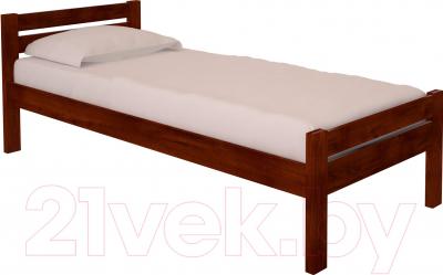 Односпальная кровать НЗК Vesta 90x200 (ольха 109/5)