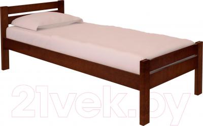 Односпальная кровать НЗК Vesta 80x200 (ольха 119/5)