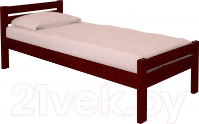 Полуторная кровать НЗК Vesta 120x200 (ясень 109/5)
