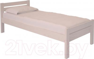 Односпальная кровать НЗК Vesta 90x200 (ясень 003)