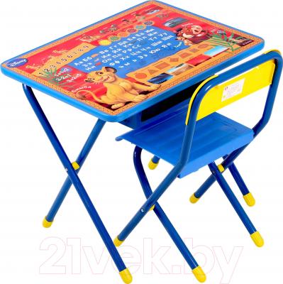 Комплект мебели с детским столом Дэми №1 Король Лев (синий)