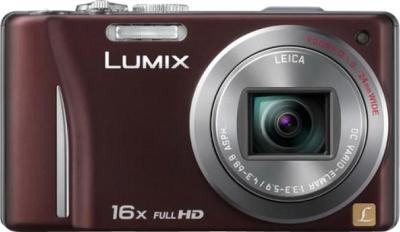 Компактный фотоаппарат Panasonic Lumix DMC-TZ20EE-T - вид спереди