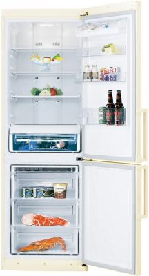 Холодильник с морозильником Samsung RL50RRCVB1 - с открытой дверцей